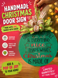 Door Sign (Christmas)