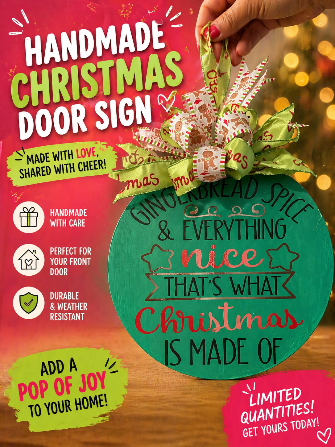 Door Sign (Christmas)