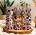 Tumbler Pink Cow